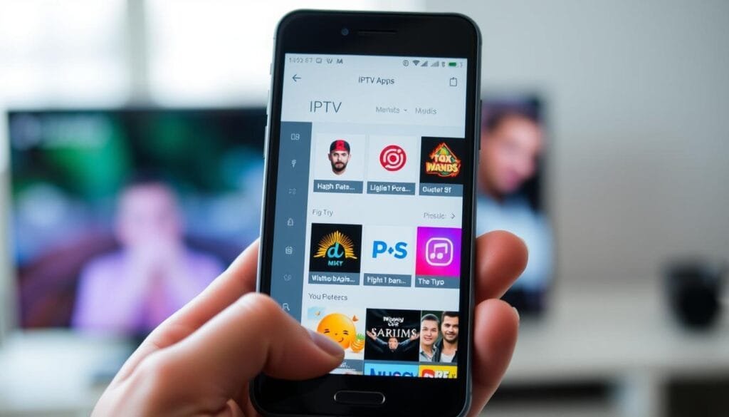 Aplicações IPTV para dispositivos móveis